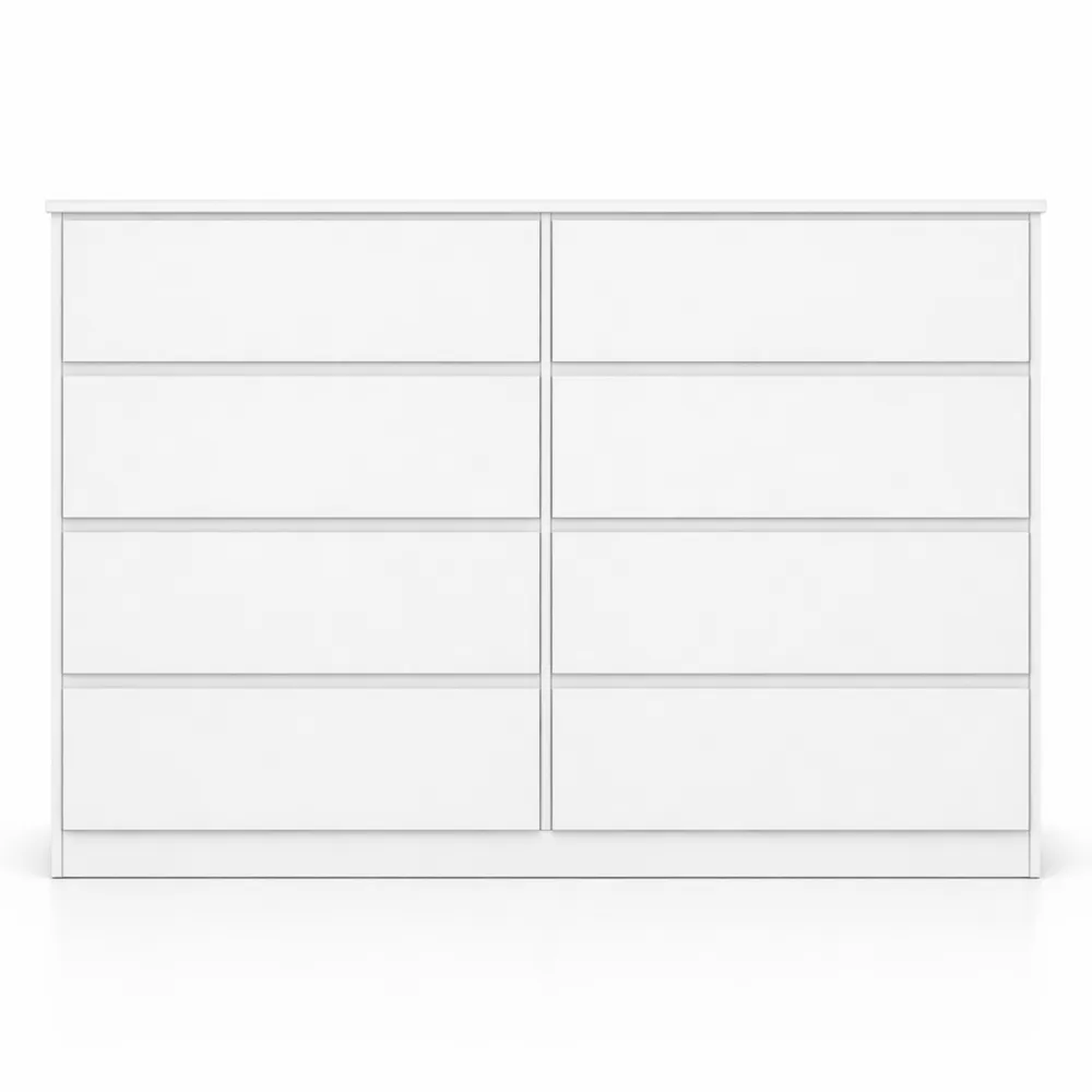 Commode multifonction avec 8 tiroirs pour chambre ou salle de bain