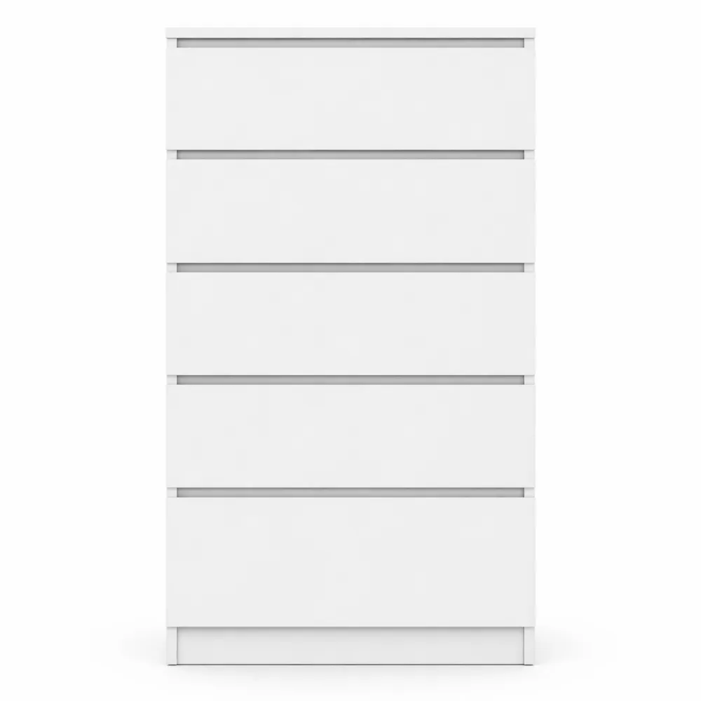 Commode Moderne avec 5 Tiroirs pour Salon ou Chambre