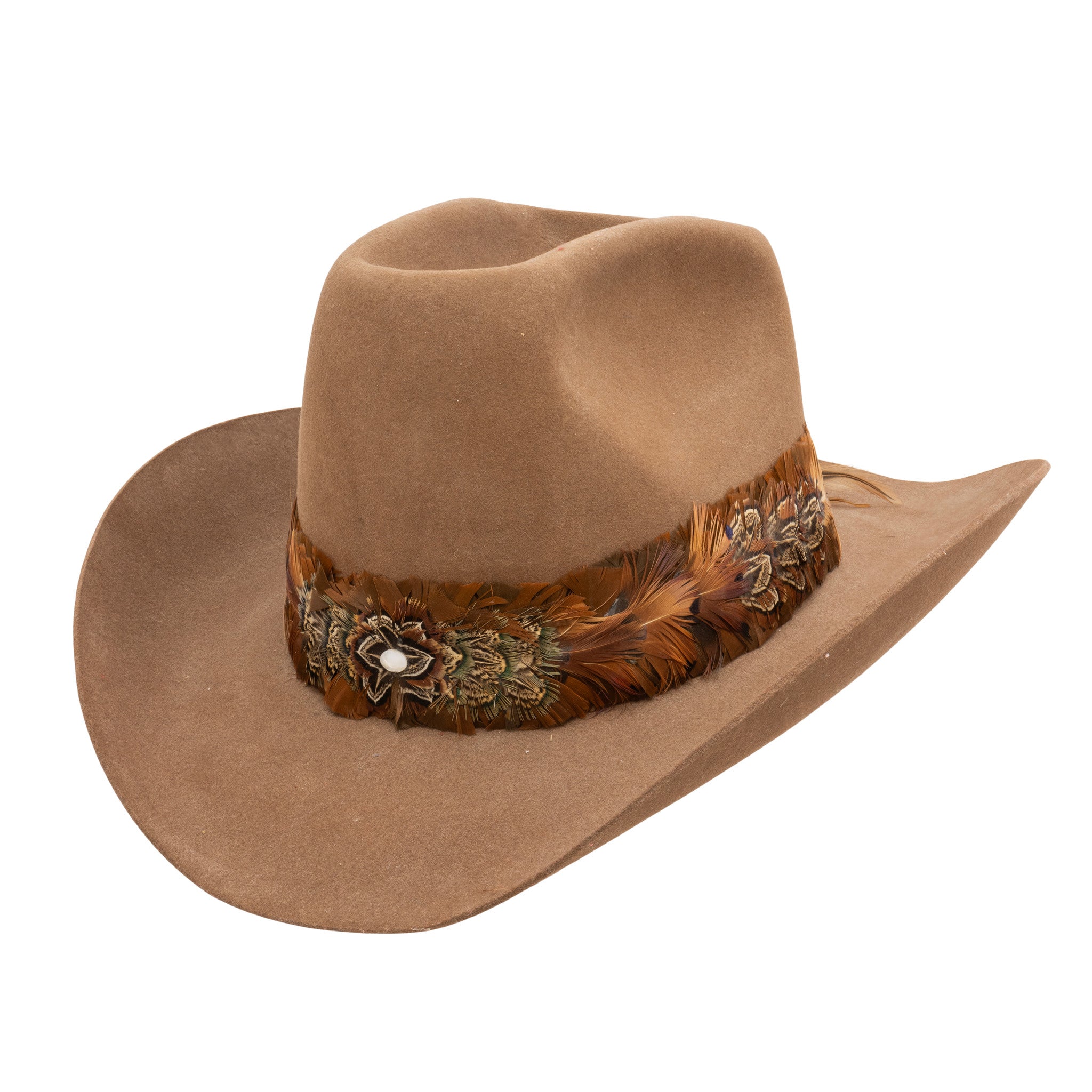 Texashatco Keystone Dynafelt Cowboy Hat – Classic Brown Western Hat