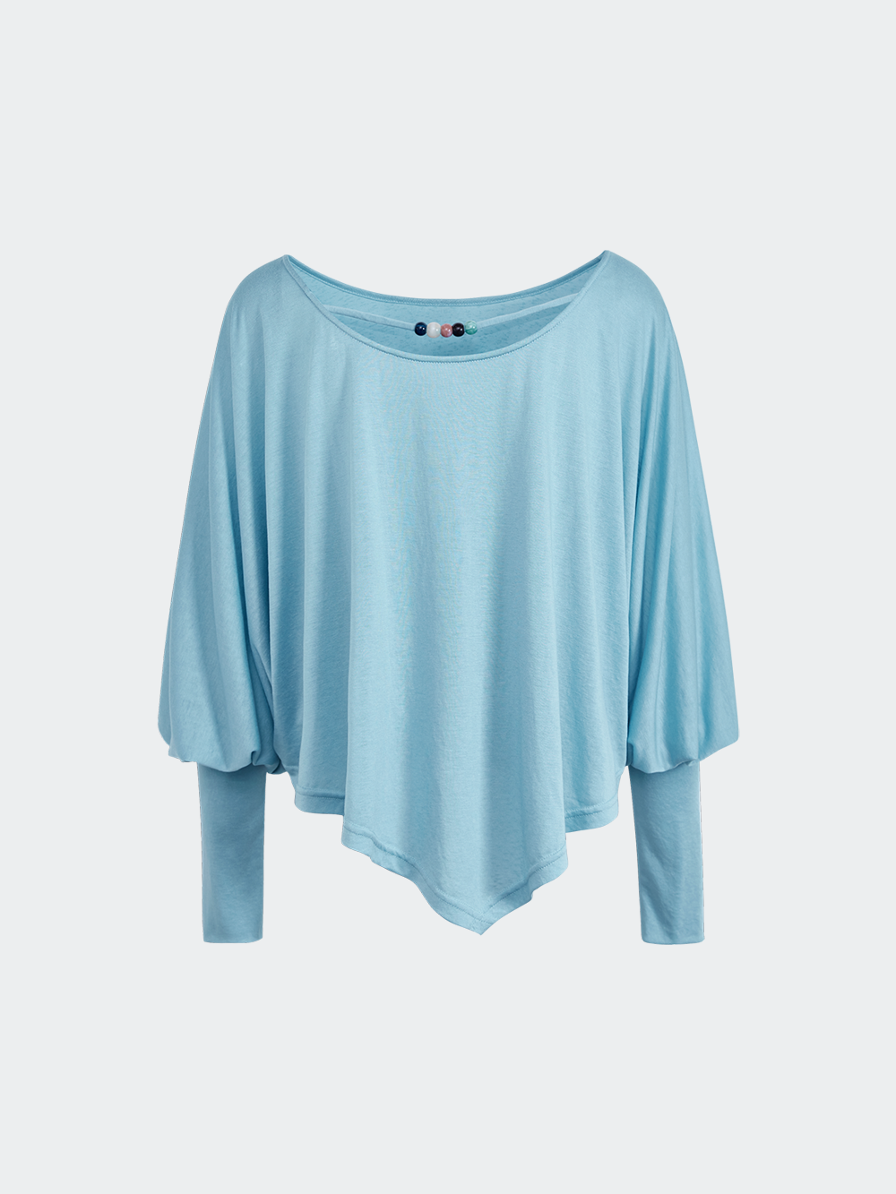 Asymmetric Long-Sleeve Top