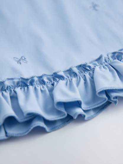 Elastic Waist Bow Shorts