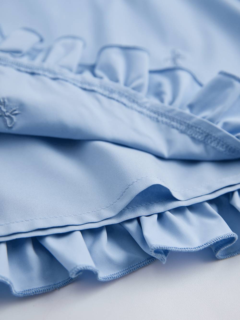 Elastic Waist Bow Shorts