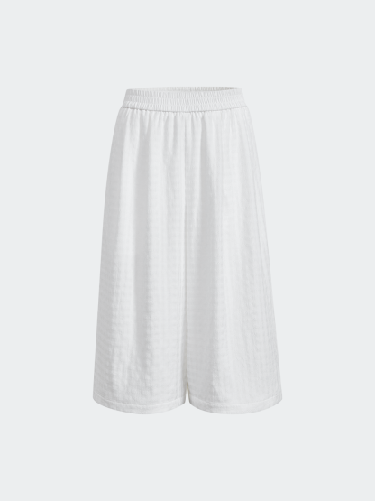 Wide Leg Cropped Pants