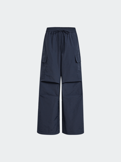 Elastic Waist Cargo Pants