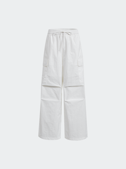 Elastic Waist Cargo Pants