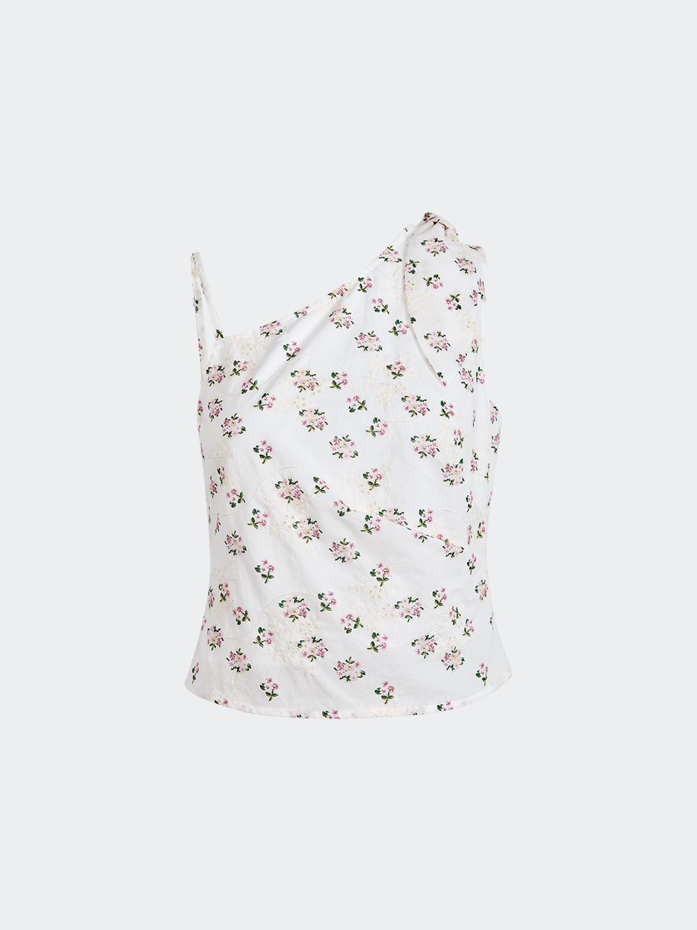 One Shoulder Bow Top