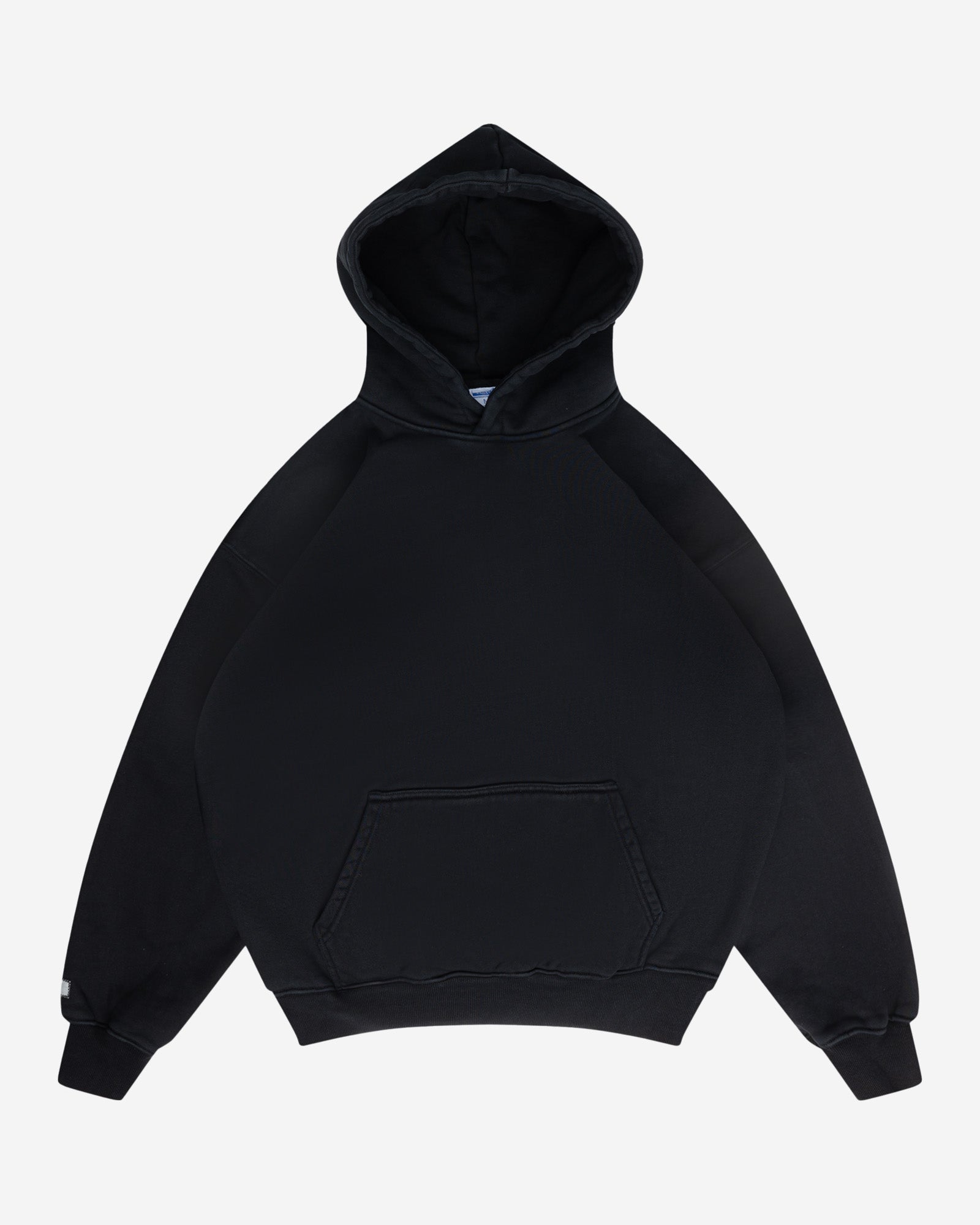 VINTAGE BLACK HOODIE-Fineriform