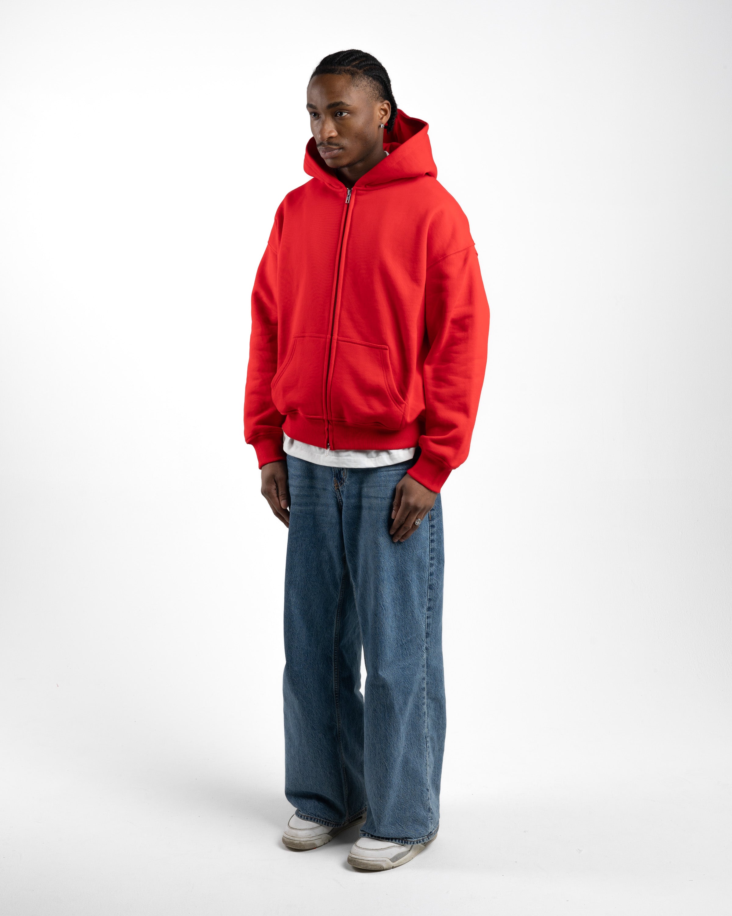 PURE RED ZIP-Fineriform