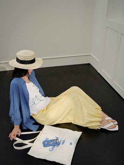 Floral Embroidered Pants