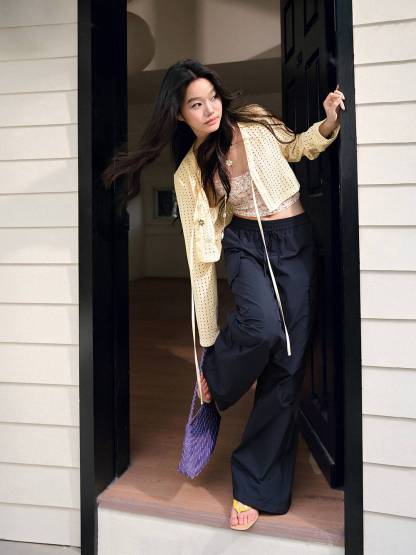 Elastic Waist Cargo Pants