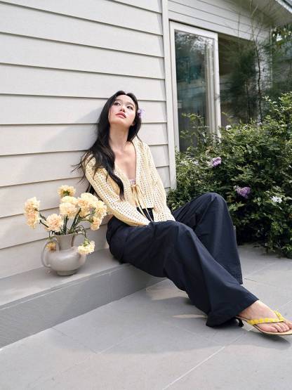 Elastic Waist Cargo Pants