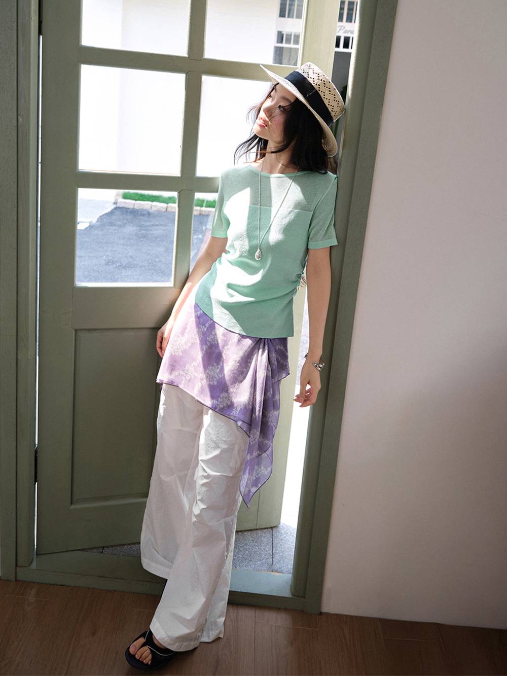 Elastic Waist Cargo Pants