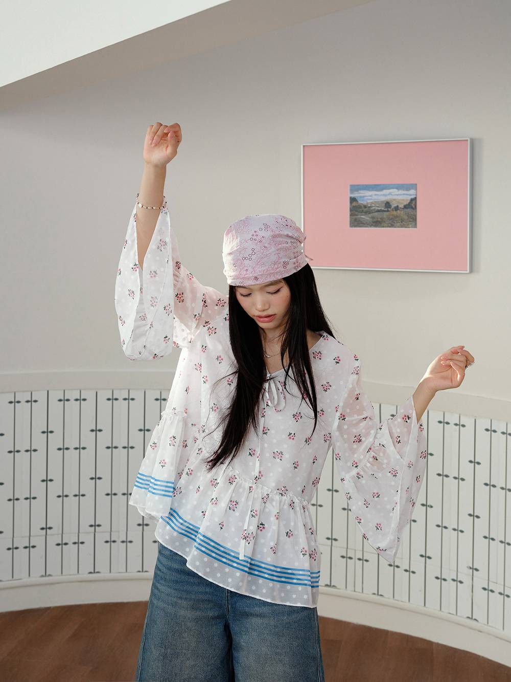 Floral Relaxed Blouse