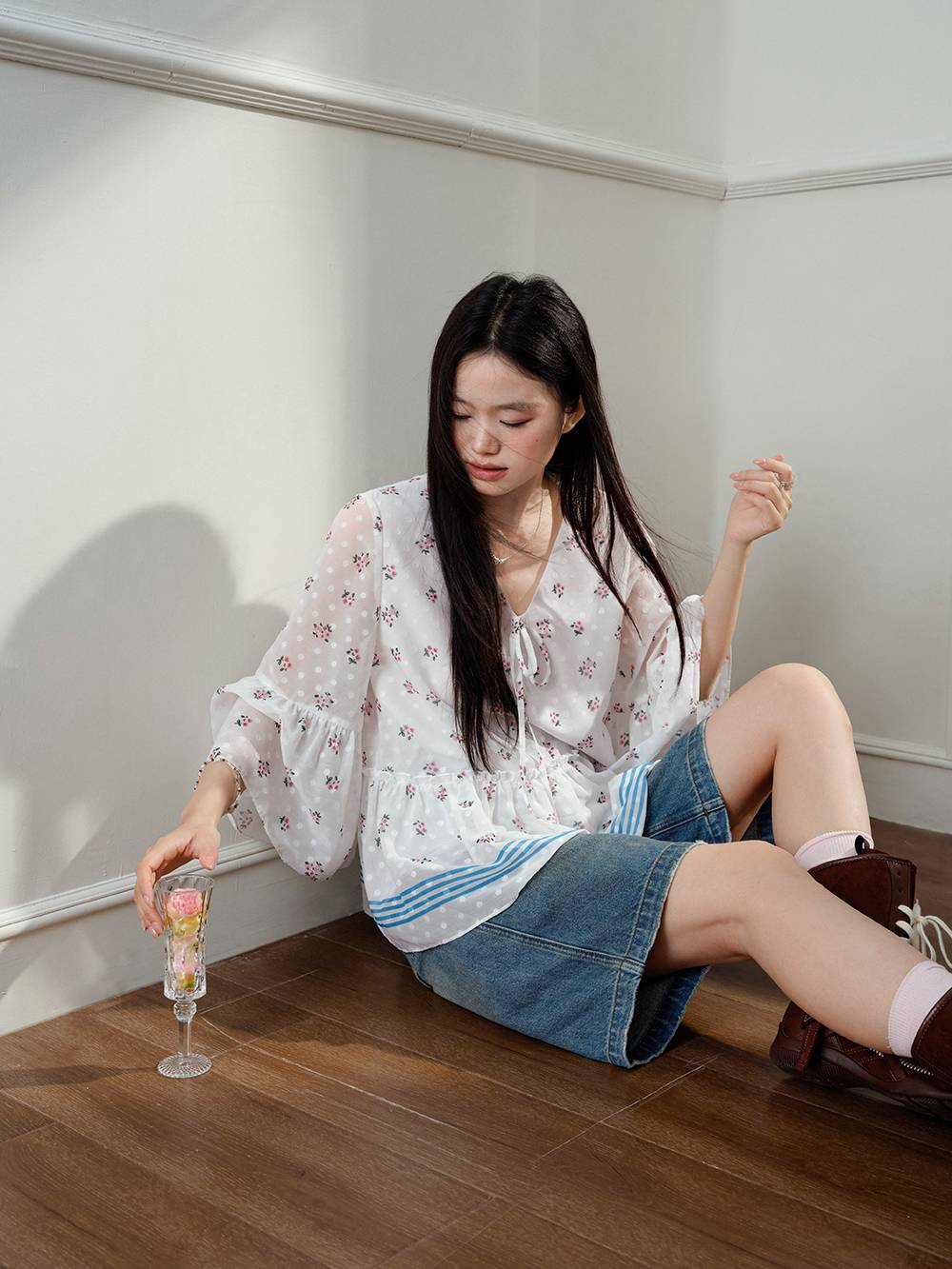 Floral Relaxed Blouse