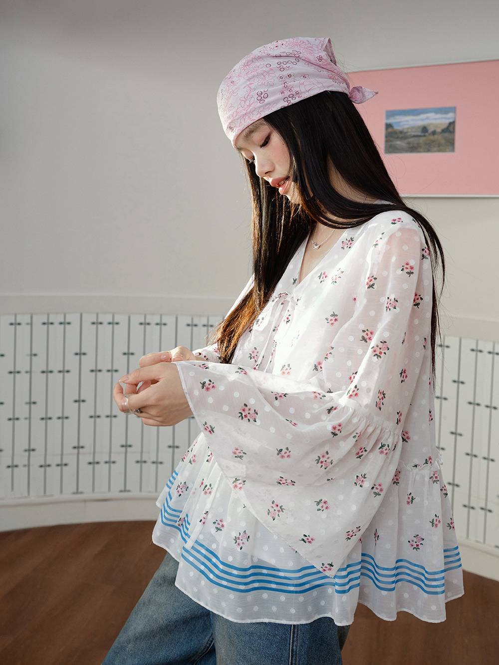 Floral Relaxed Blouse
