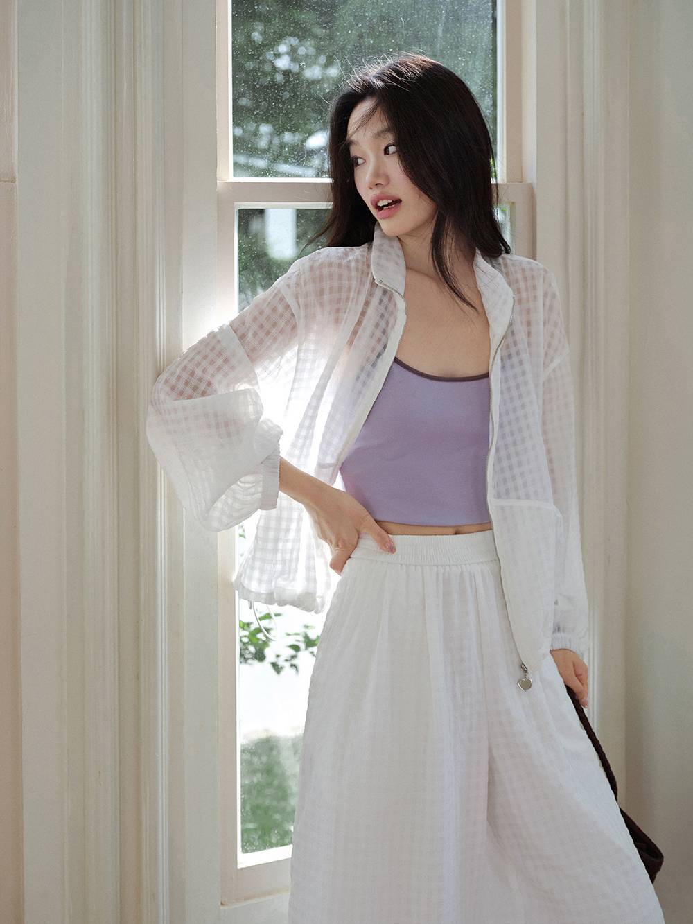 Wide Leg Cropped Pants