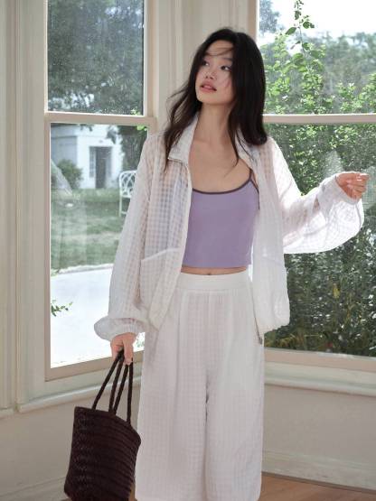 Wide Leg Cropped Pants