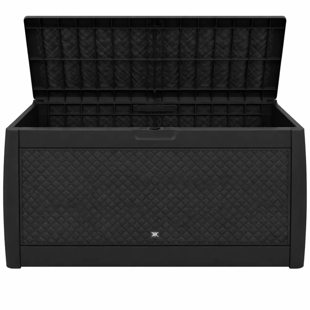 Coffre de Rangement Extérieur 310L avec Roulettes pour Jardin