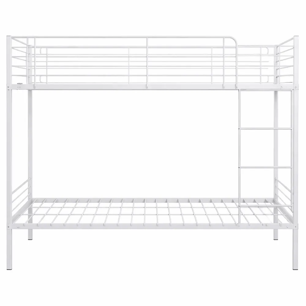 Lits superposés en bois pour enfants 120 x 190 cm - Blanc