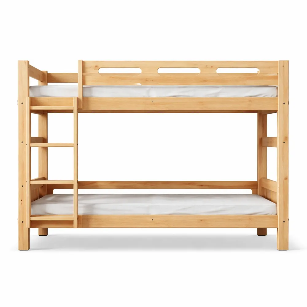 Lit Gigogne Séparable 90x200 cm pour Enfants et Adolescents