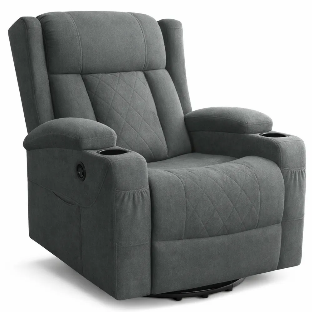 Fauteuil de Relaxation Électrique avec Massage et Chauffage