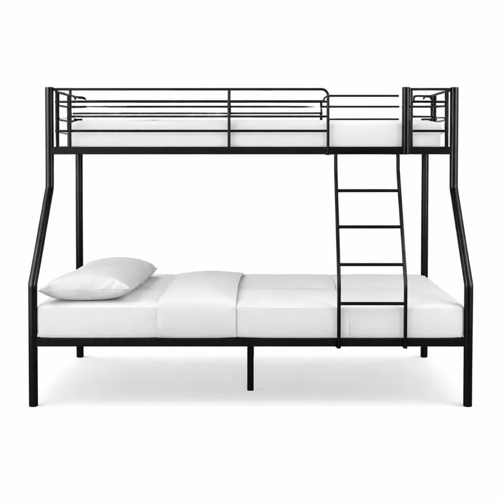 Lit superposé triple avec protection et structure en métal-Woodbrookx