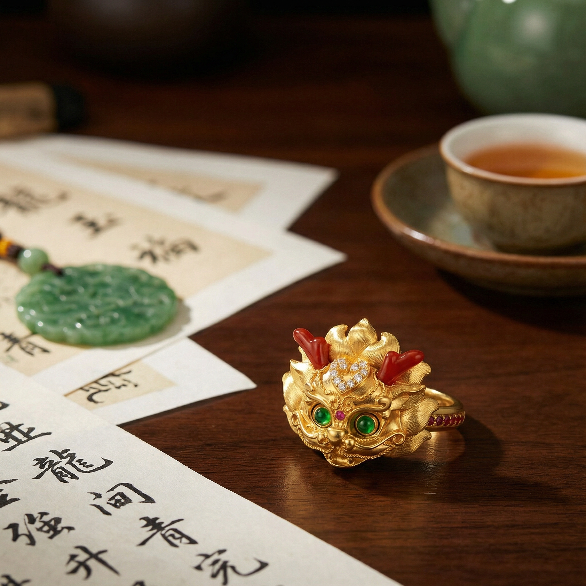 Limited Edition Qilin Guardian Ring