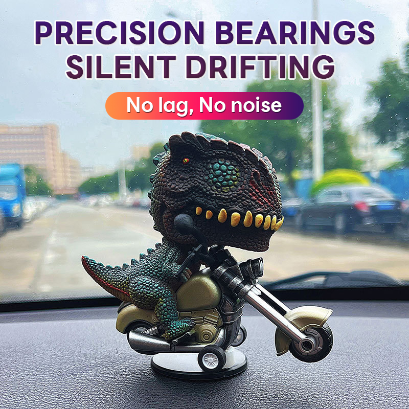 Feel the Drift! Harley Dino Dashboard Buddy — Moves as You Turn, Pure Fun on the Road