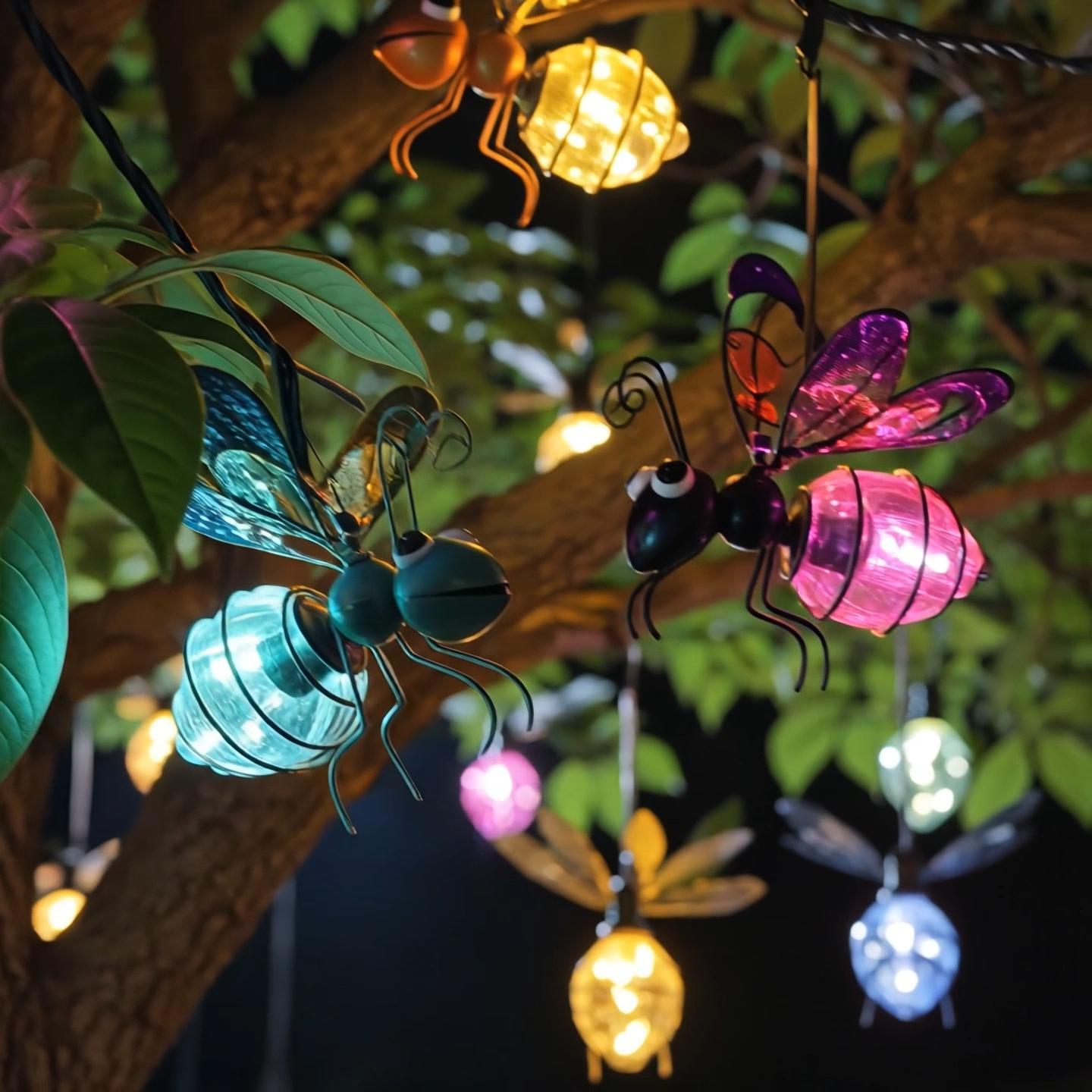🐝Solar-Powered Insect-Shaped Garden Hanging Light