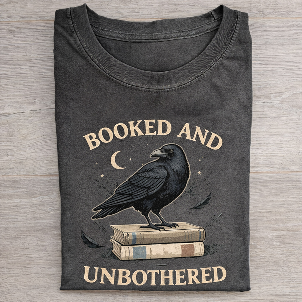 Booked and Unbothered T-shirt