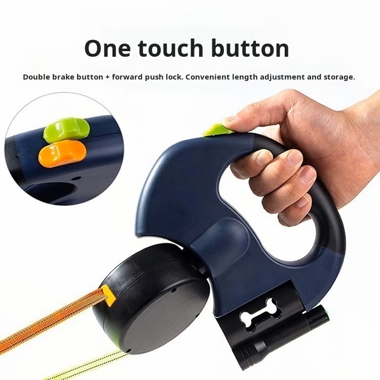 Dual Dog Leash with Tangle-Free swivel