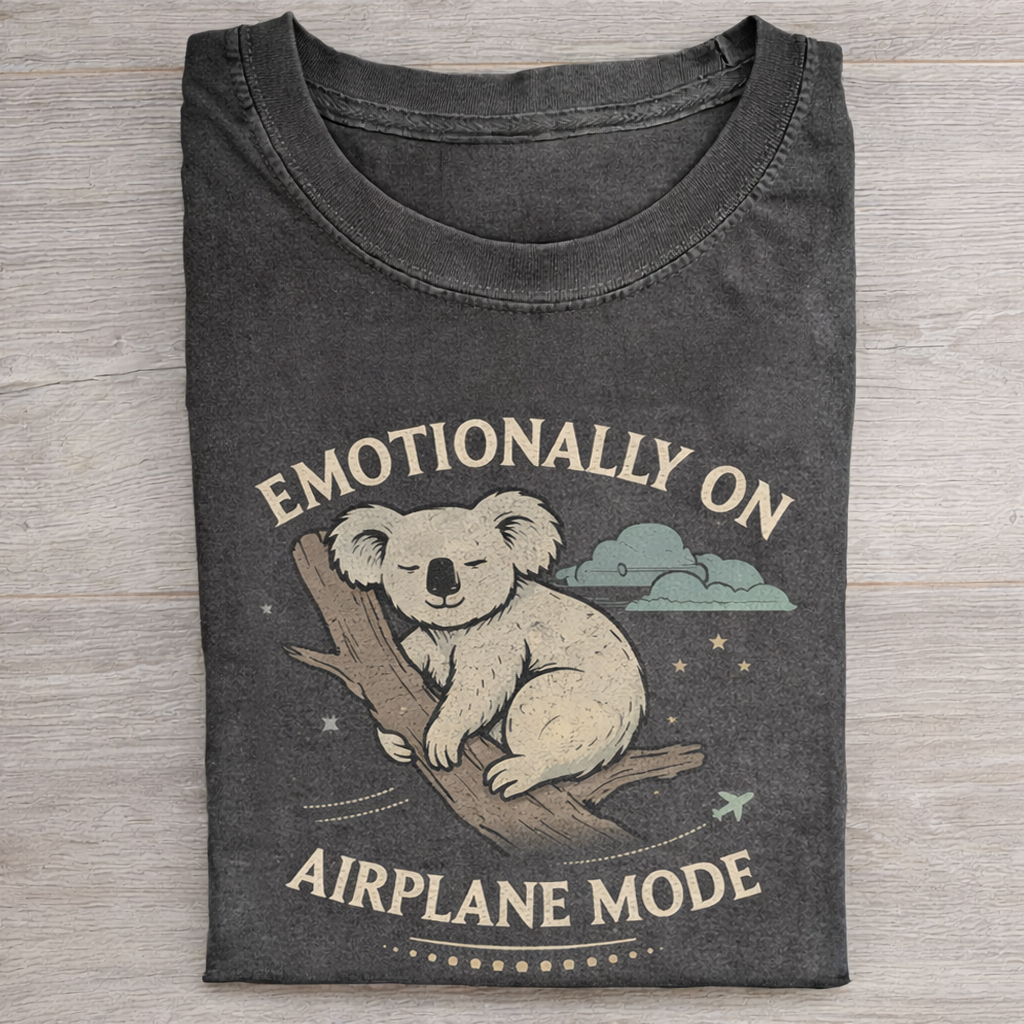Emotionally on Airplane Mode T-shirt