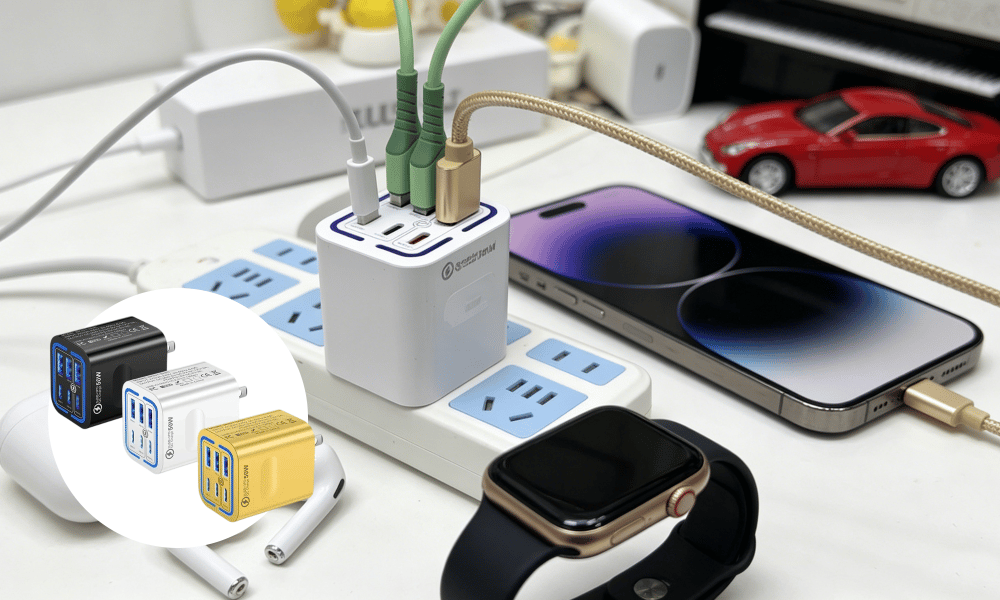 50W Multi-Port Fast Charger