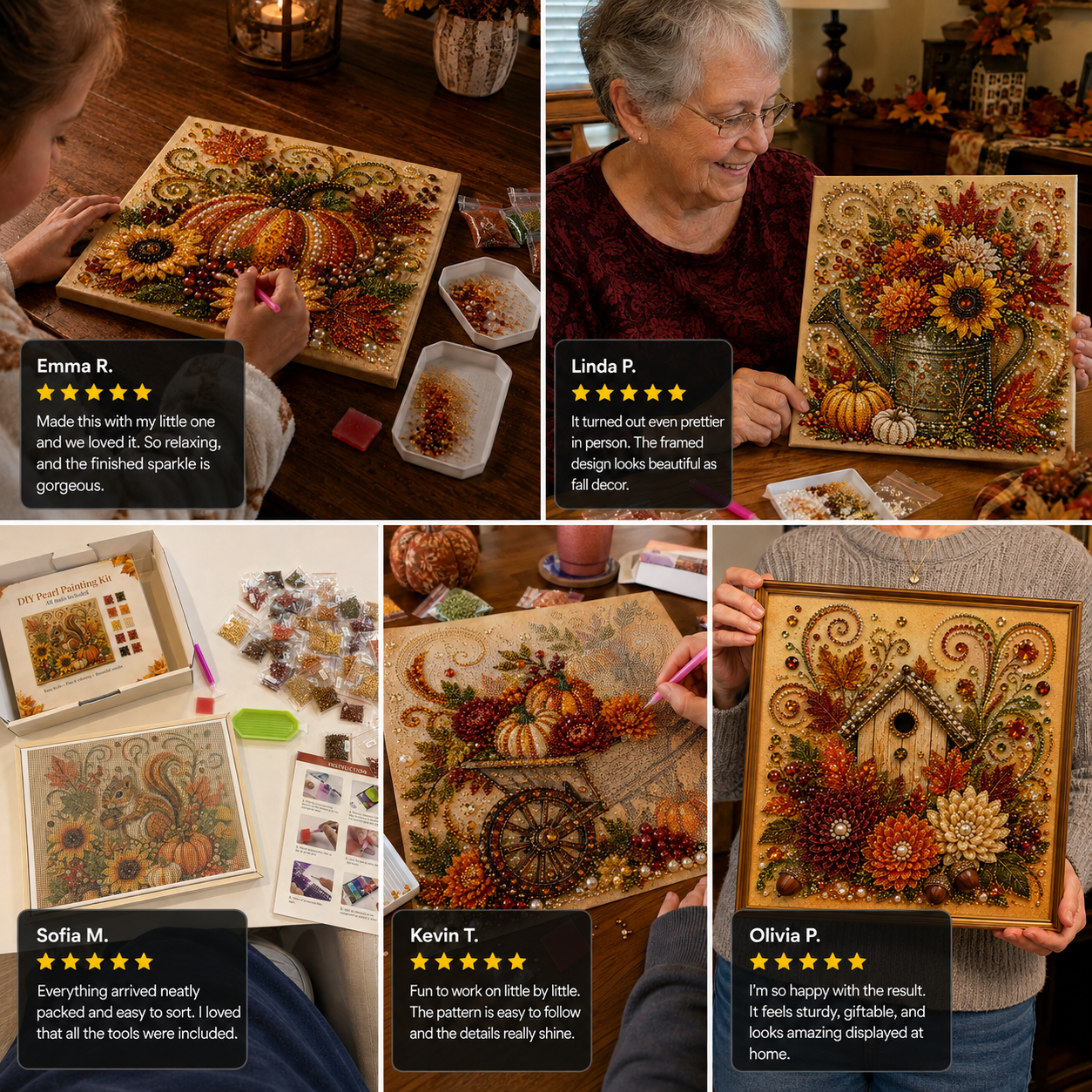 Autumn Pearl Painting Customer Feedback