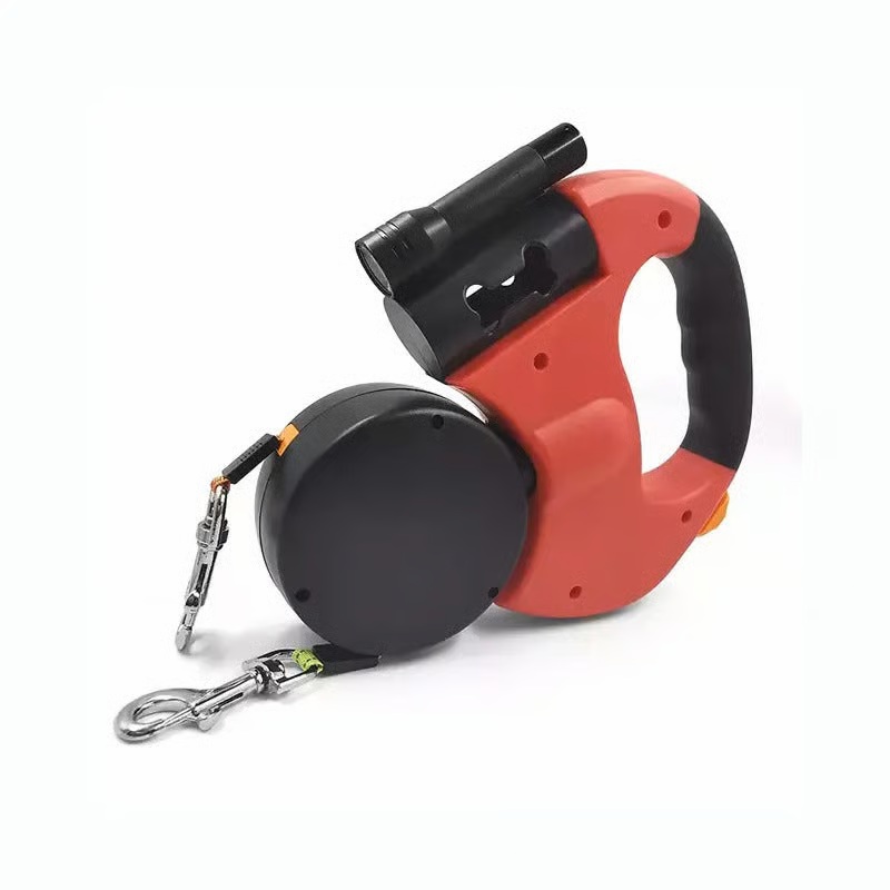 Dual Dog Leash with Tangle-Free swivel