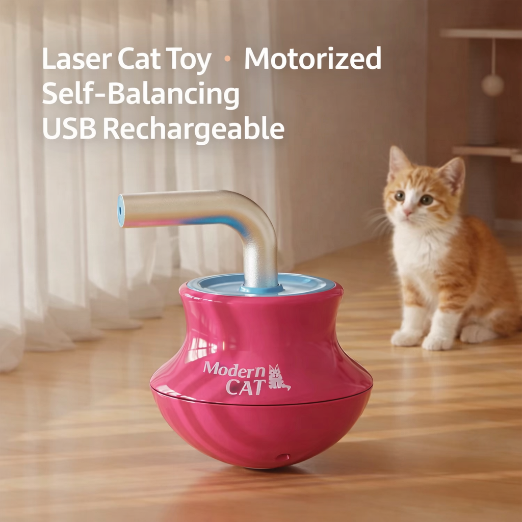 🐱Modern CAT™ Interactive Laser Tumbler Toy