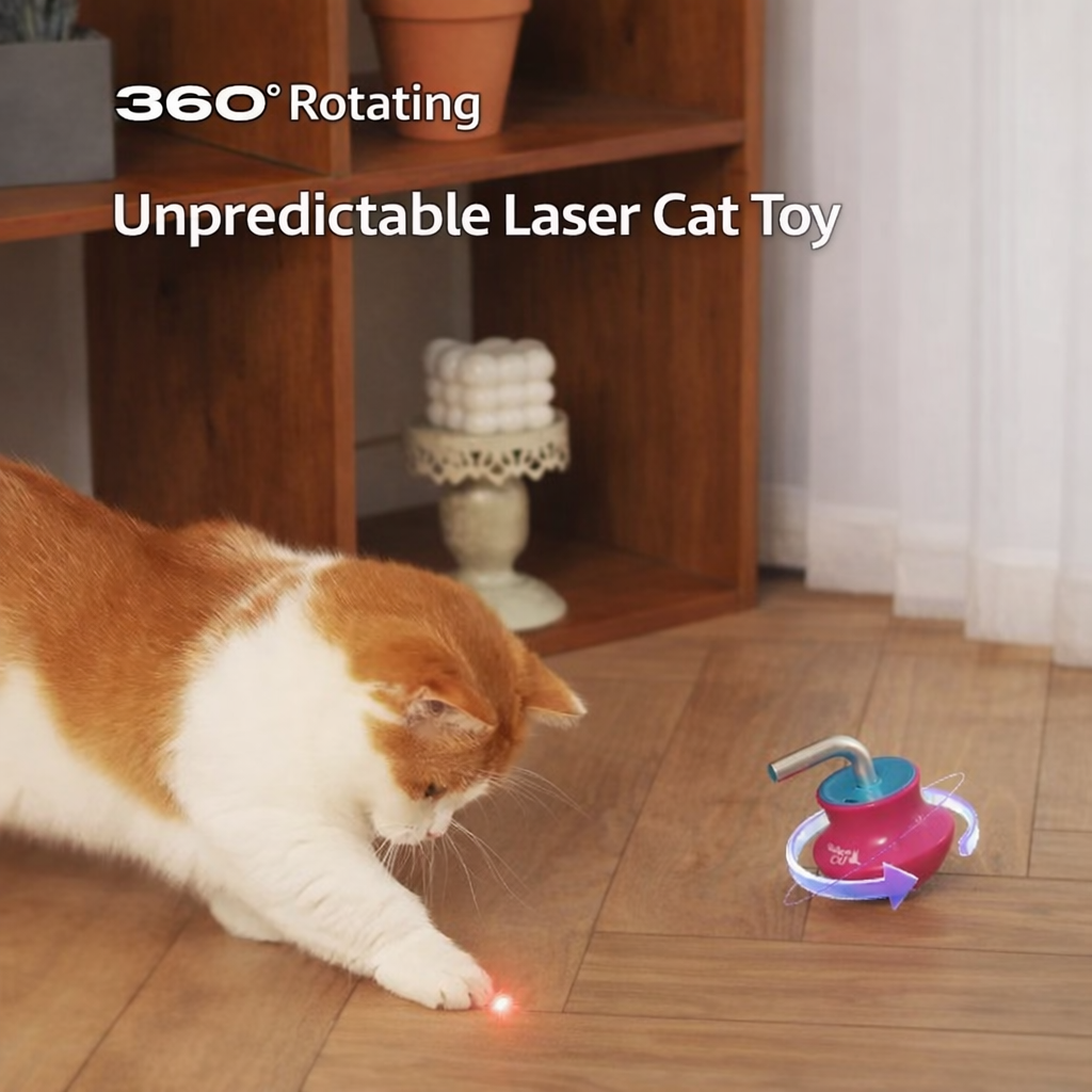 🐱Modern CAT™ Interactive Laser Tumbler Toy