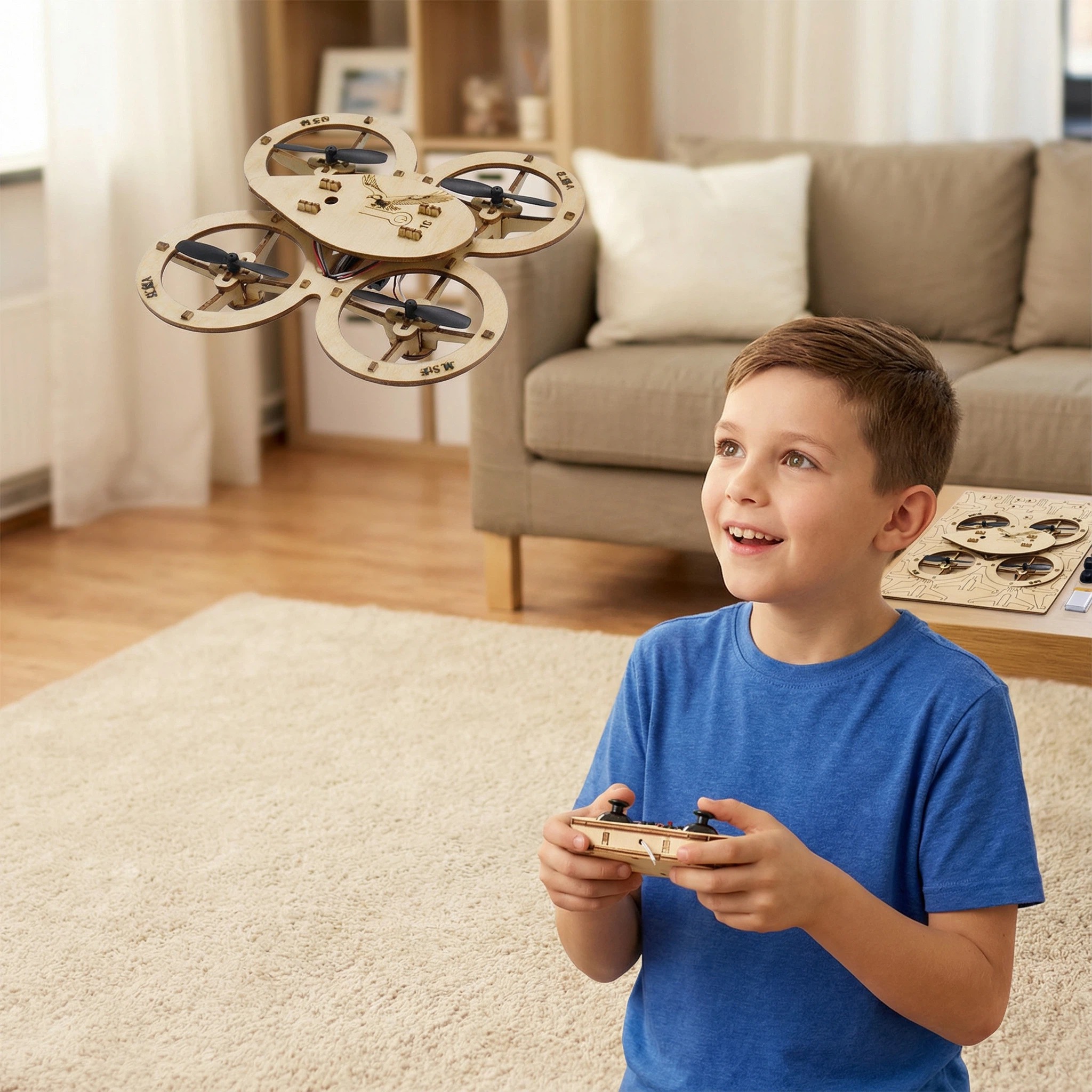 DIY Wooden Drone Building Kit