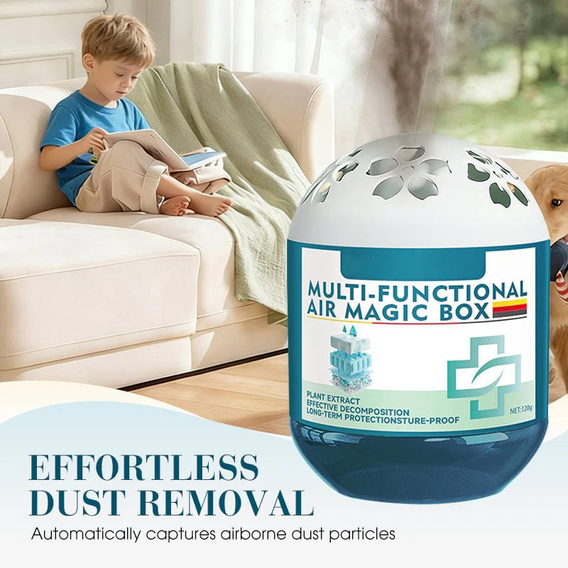 🔥2026 New & Upgraded - Indoor Air Purification Dust Removal Magic Box🏠Limited-Time Offer⏰