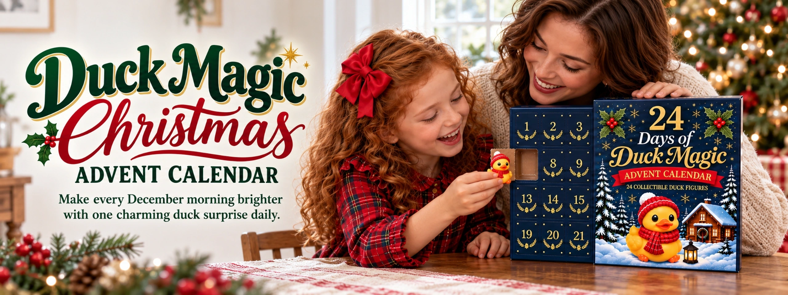 24-Day Collectible Duck Advent Calendar detail