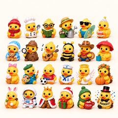 24-Day Collectible Duck Advent Calendar detail
