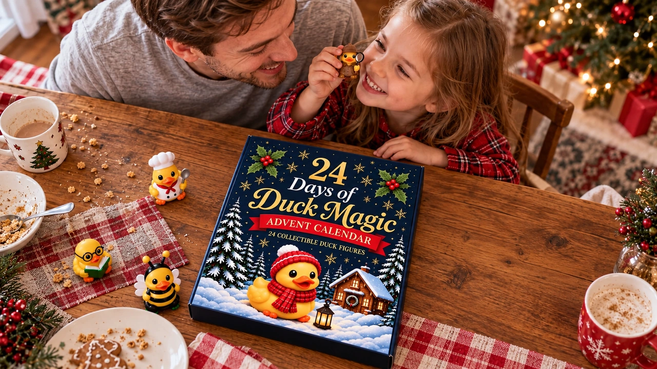 24-Day Collectible Duck Advent Calendar detail