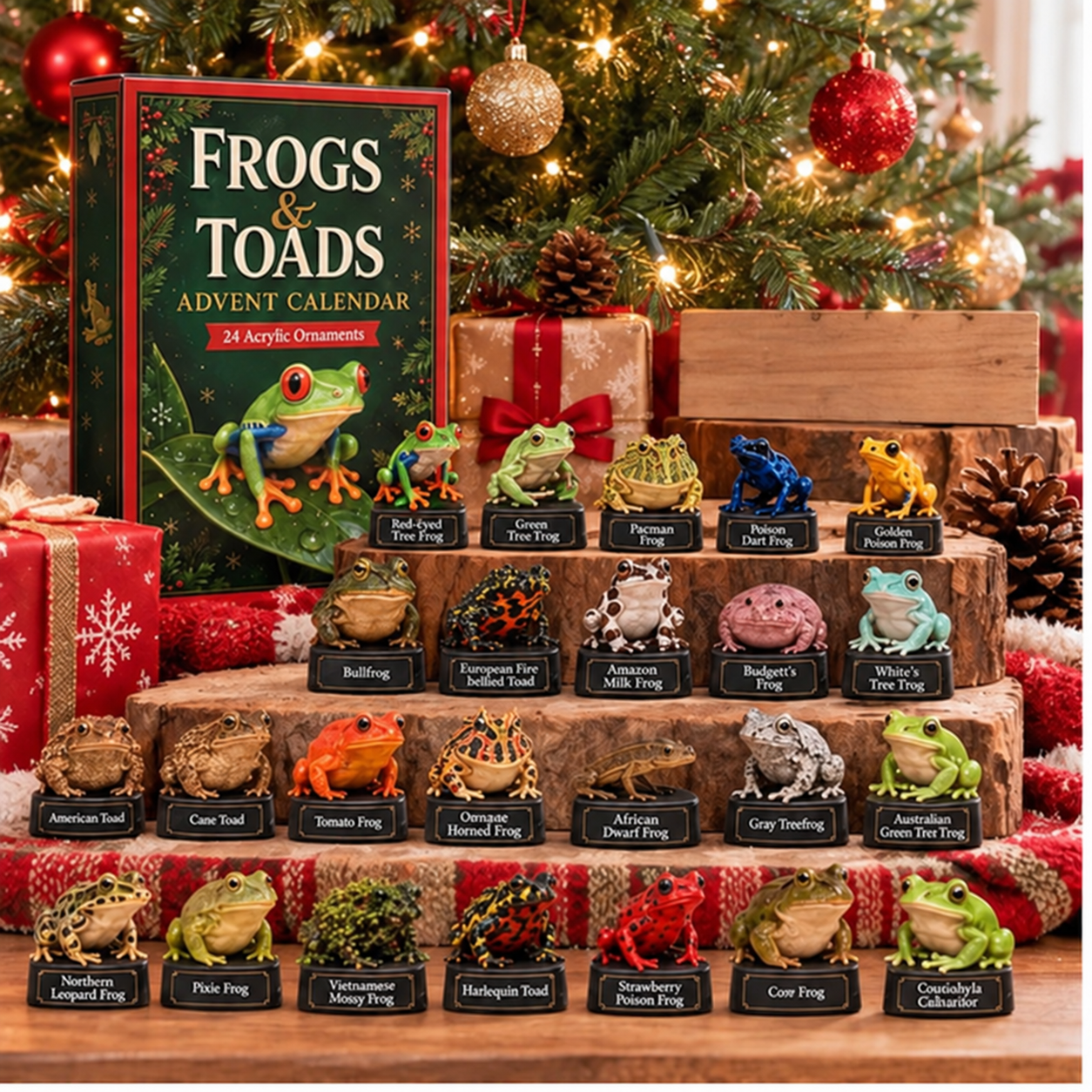 Frogs & Toads 24-Day Advent Calendar view 1