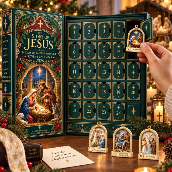 Story of Jesus Ornament Advent Calendar 2026 view 2