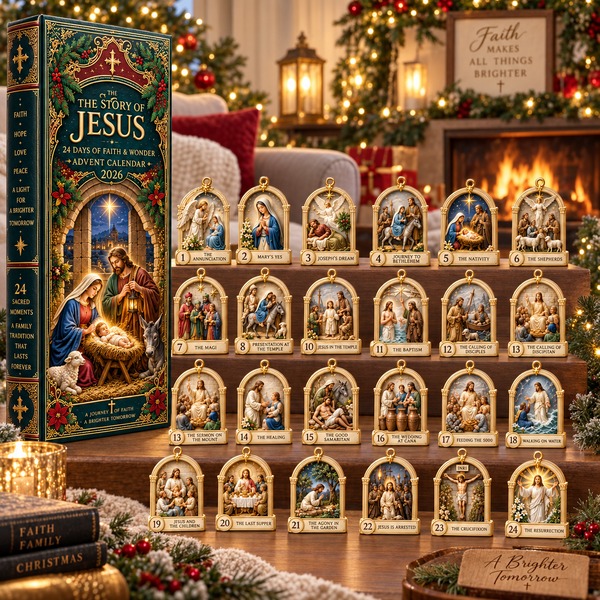 Story of Jesus Ornament Advent Calendar 2026 view 3