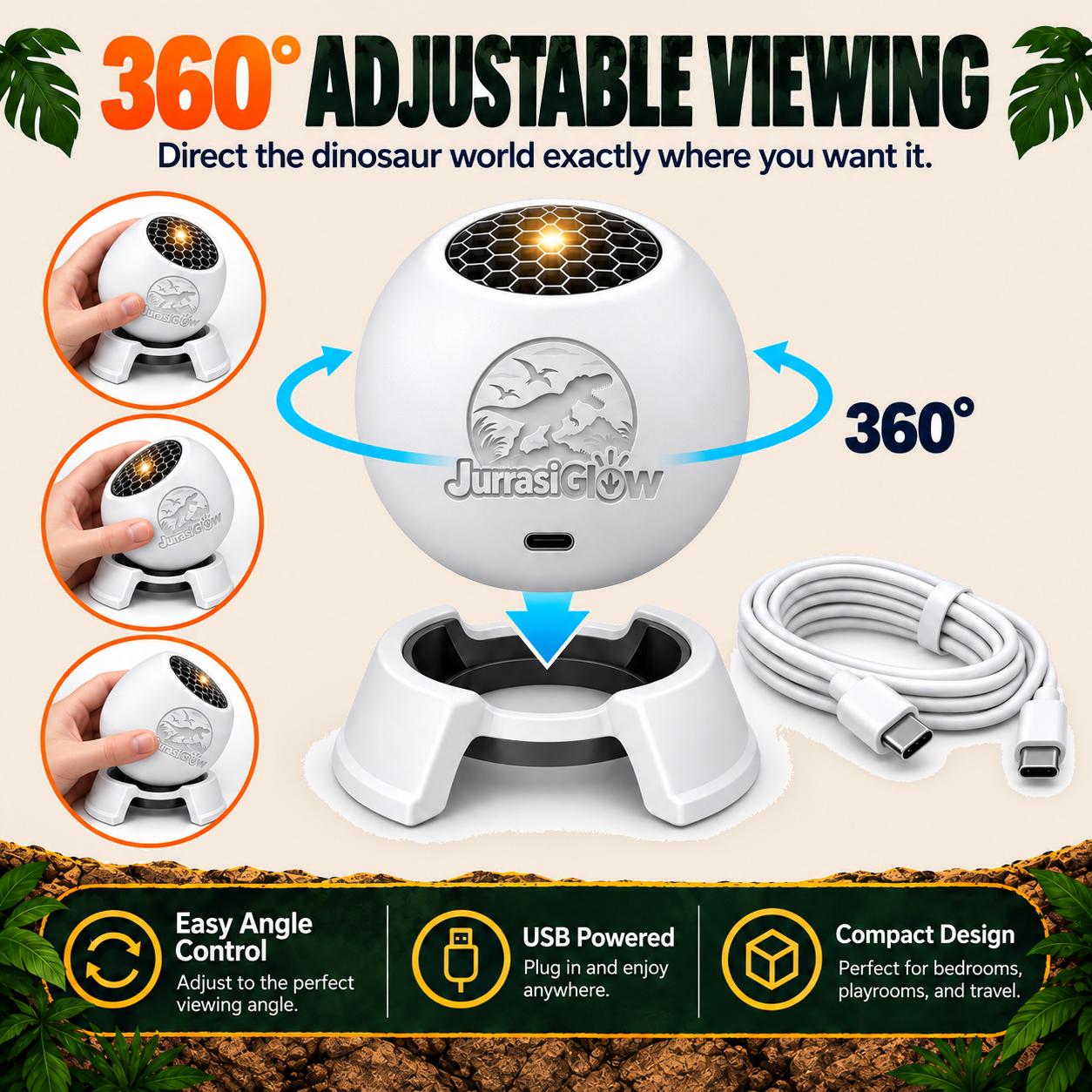 Dinosaur Projection Light product view 3