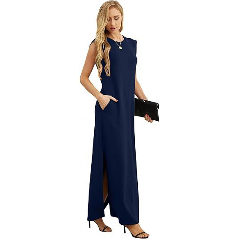 Women's Loose Split Flowy Maxi Dress (Buy 2 Free Shipping)