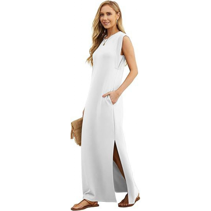 Women's Loose Split Flowy Maxi Dress (Buy 2 Free Shipping)