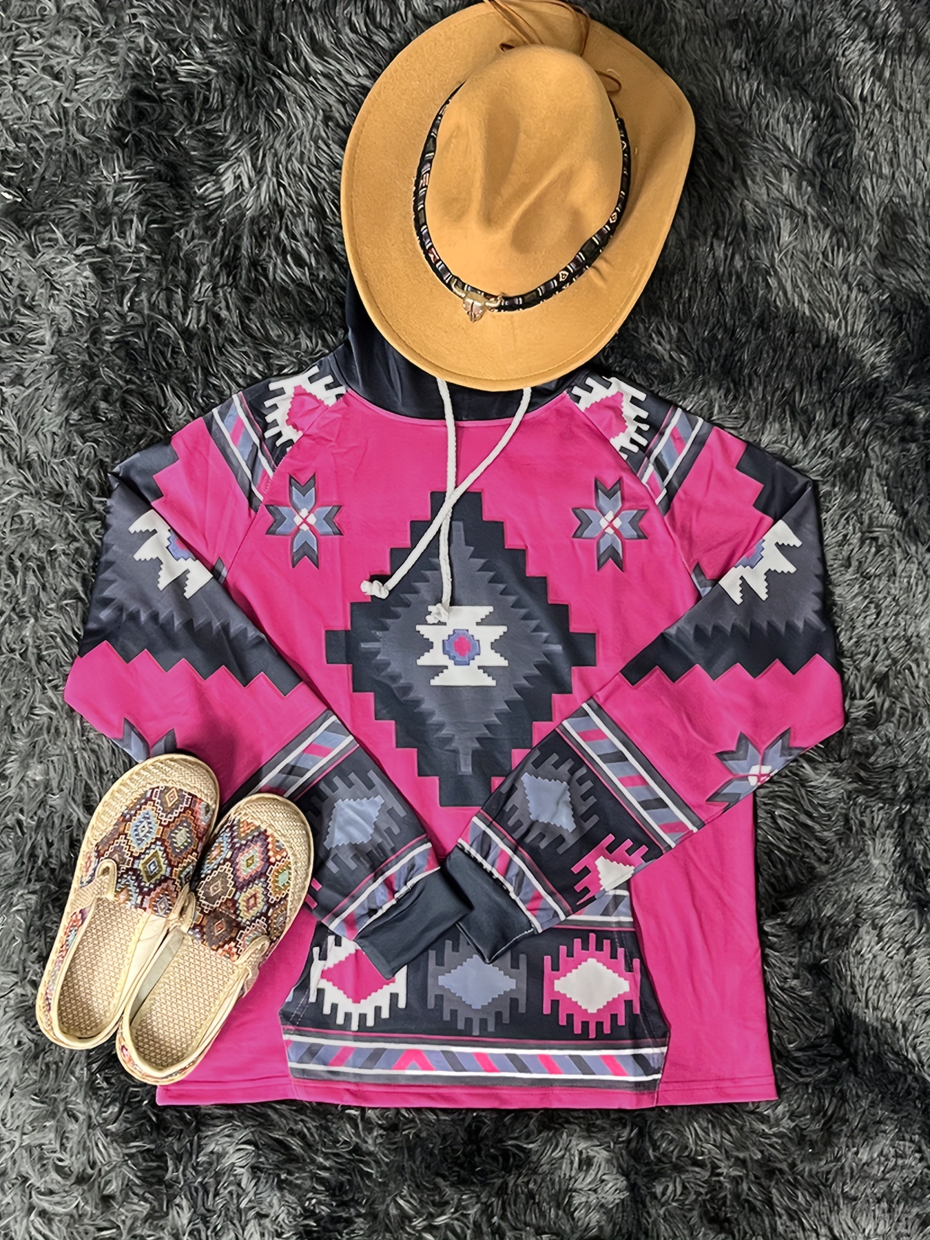 Women'S Casual Stylish Round Neck Pullover Hoodie （Buy 2 Free Shipping)