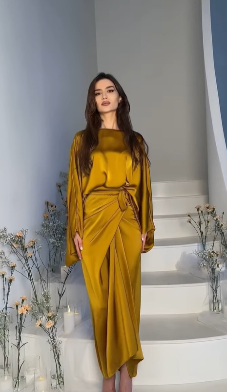 Minimalist Loose Shirt And Lace-up Skirt Suit(Buy 2 Free Shipping)